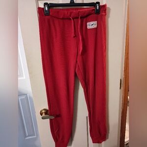 Red Track Pants